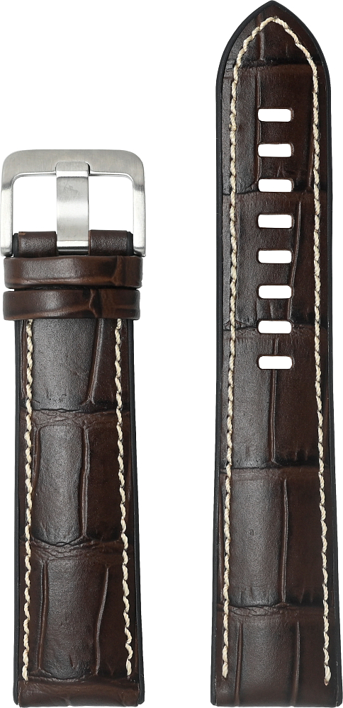 Ремешок Braloba SA Serafil Prime для Galaxy Watch3(45мм) | Watch(46мм) коричневый