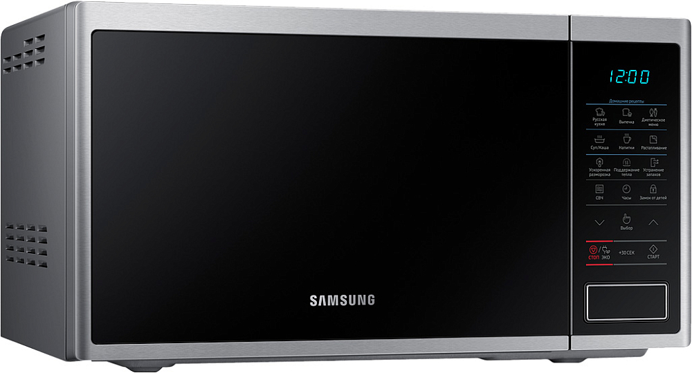 Микроволновая печь Samsung MS23J5133AT/BW, 23 л черный фото 4