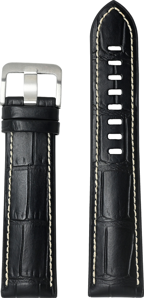 Ремешок Braloba SA Serafil Prime для Galaxy Watch3(41мм) | Watch(42мм) | Watch Active 2 | Watch Active черный