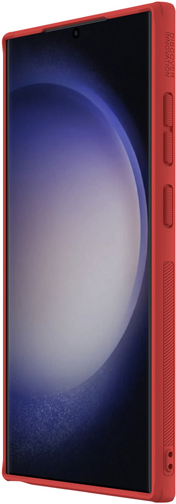 Чехол Nillkin Frosted Shield Pro для Galaxy S24 Ultra красный 6902048272712 - фото 4