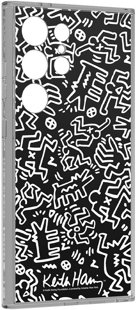 Панель для чехла Samsung Flipsuit S24 Ultra Keith Haring Mono фото 3