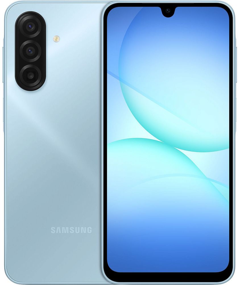 

Смартфон Samsung Galaxy A17 4 ГБ/128 ГБ голубой, Galaxy A17 4 ГБ/128 ГБ голубой
