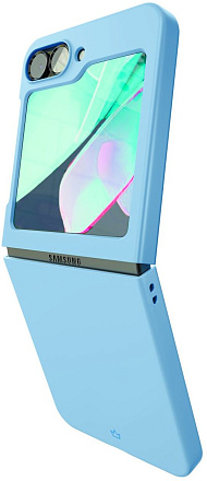 Чехол VLP Flex Case для Z Flip6 голубой Фото 2