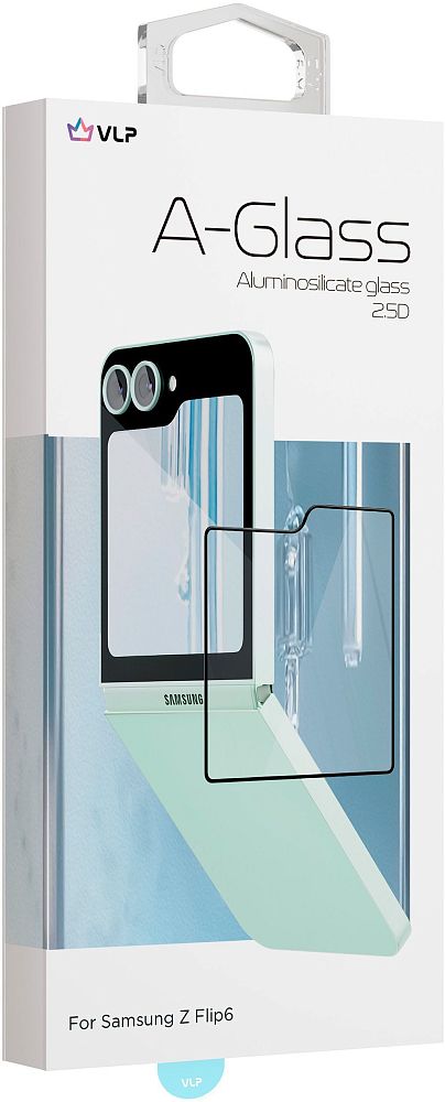 Защитное стекло VLP 2.5D для Galaxy Z Flip6 фото 5