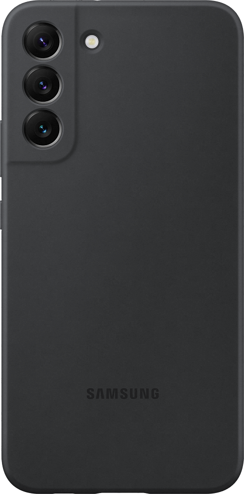 Чехол Samsung Silicone Cover для Galaxy S22+ черный EF-PS906TBEGRU Silicone Cover для Galaxy S22+ черный - фото 1