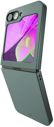 Чехол VLP Flex Case для Z Flip6 серый Фото 2