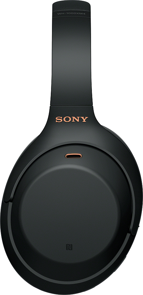 Беспроводные наушники Sony WH-1000XM4 Bluetooth черные WH1000XM4B.E, цвет черный - фото 4