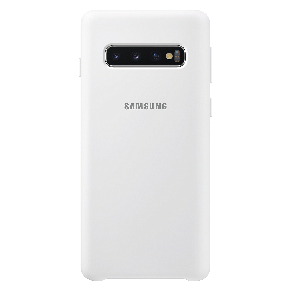 

Silicone Cover Galaxy S10 белый