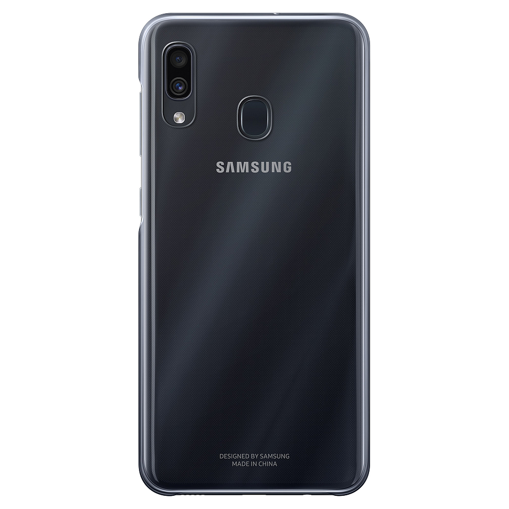 Чехол Samsung Gradation Cover Galaxy A30 черный
