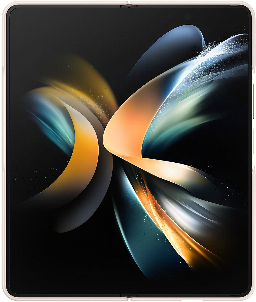 Чехол Samsung Slim Standing Cover для Z Fold4 песочный EF-MF936CUEGRU, цвет бежевый - фото 2