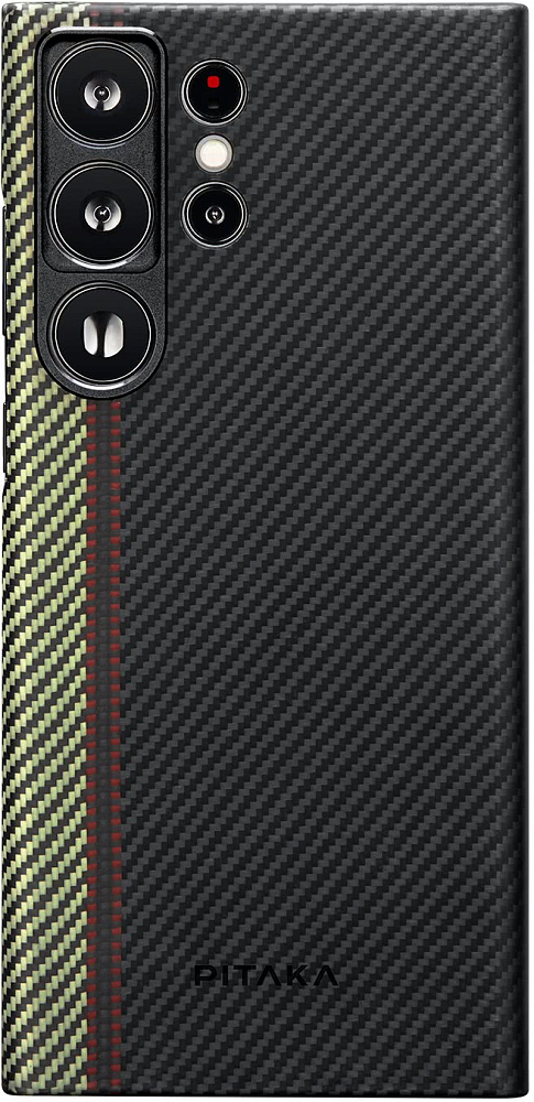 Чехол Pitaka MagEZ 3 Case для Galaxy S23, кевлар Overture FO2301U, цвет черный - фото 1