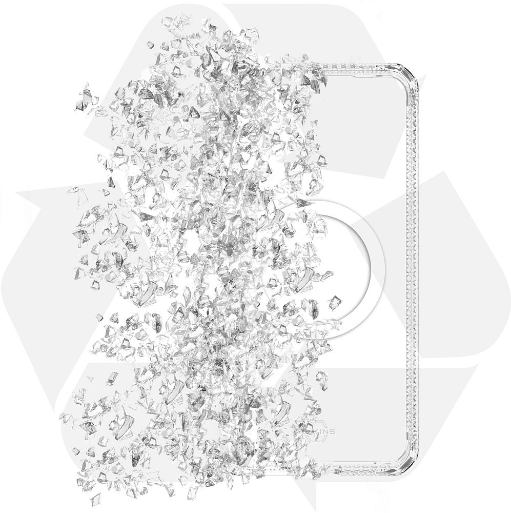 Чехол Itskins Hybrid Clear для Galaxy S25 прозрачный фото 7