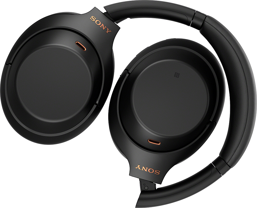 Беспроводные наушники Sony WH-1000XM4 Bluetooth черные WH1000XM4B.E, цвет черный - фото 7