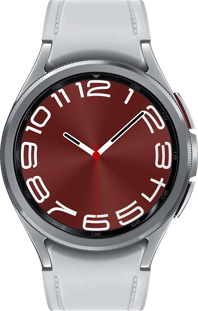 Смарт-часы Samsung Galaxy Watch6 Classic, 43 мм серебро (SM-R950NZSACIS) SM-R950NZ43SILWF1S, цвет серебристый
