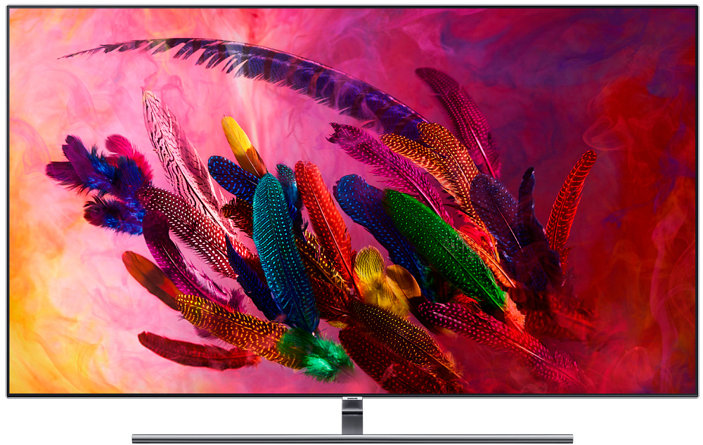 Телевизор Samsung 75" серия Q Q7F 4K Smart QLED TV 2018 серый