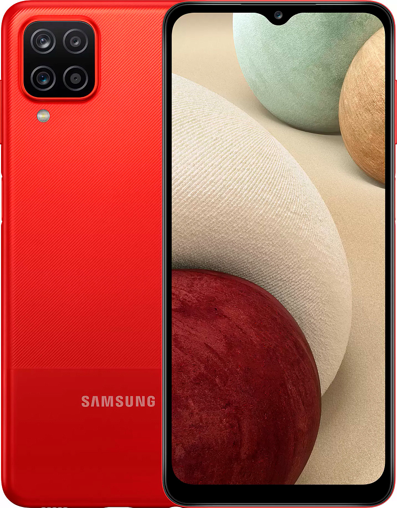 Смартфон Samsung Galaxy A12 (Exynos) 32 ГБ красный (SM-A127FZRUSER) SM-A127FZRUSER Galaxy A12 (Exynos) 32 ГБ красный (SM-A127FZRUSER) - фото 1