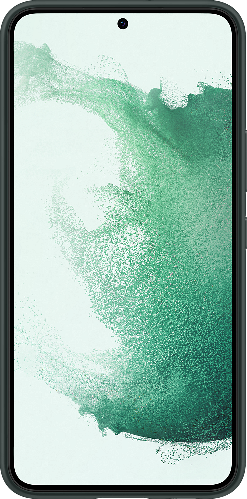 Чехол Samsung Silicone Cover для Galaxy S22 лесной зеленый EF-PS901TGEGRU - фото 2