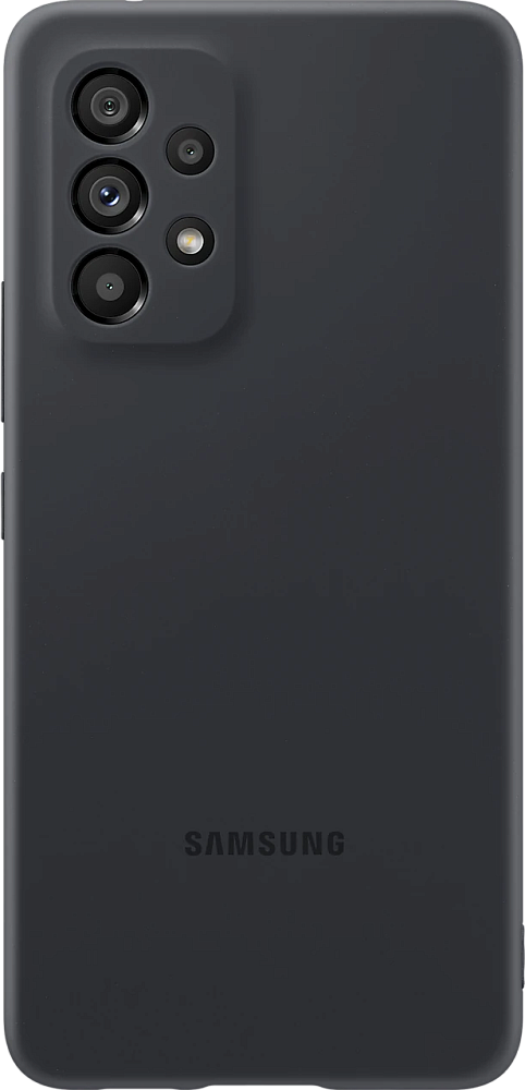 Чехол Samsung Silicone Cover Galaxy A53 5G Черный EF-PA536TBEGRU - фото 1