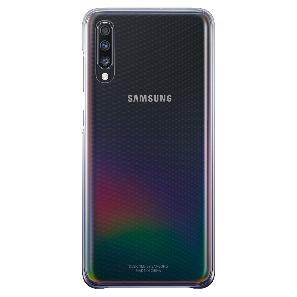 

Gradation Cover Galaxy A70 прозрачно-черный