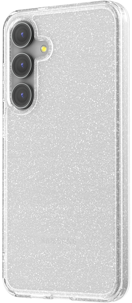 Чехол Uniq LifePro Tinsel для Galaxy S24 прозрачный с блестками GS24HYB-LPRXLUC - фото 1