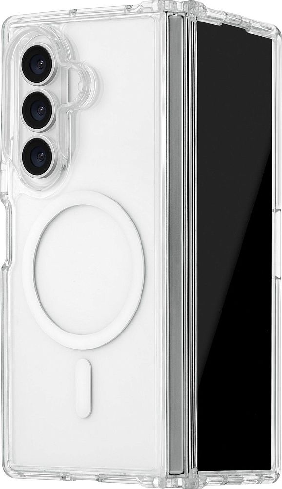 Чехол uBear Real Mag для Galaxy Z Fold8 Ultra MagSafe прозрачный