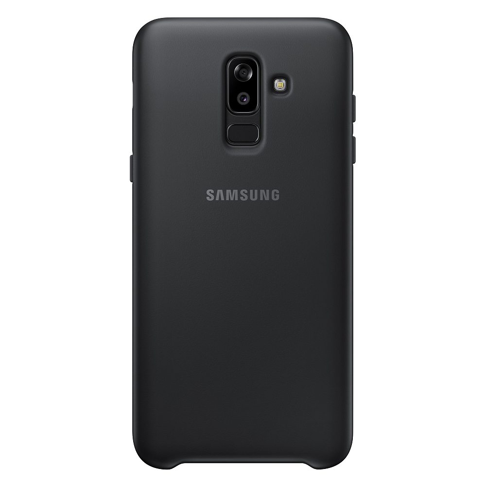 Чехол Samsung Dual Layer Cover Galaxy J8 2018 черный