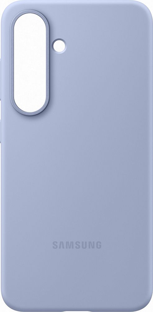 Чехол Samsung Silicone Case Galaxy S25 голубой фото 4