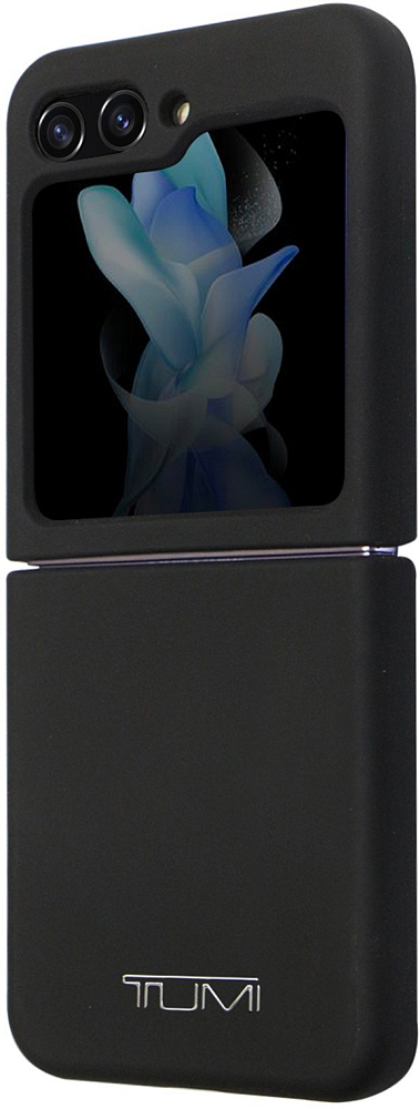 Чехол Tumi Liquid Silicone Metal для Galaxy Z Flip5 черный фото 2