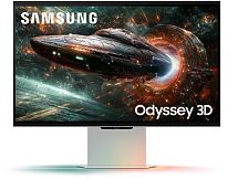 Монитор Samsung 27” Odyssey 3D G90XF UHD, 165 Гц матовый хром