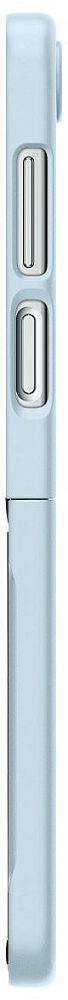 Чехол Spigen Air Skin для Galaxy Z Flip5, полиуретан голубой ACS06233 - фото 5