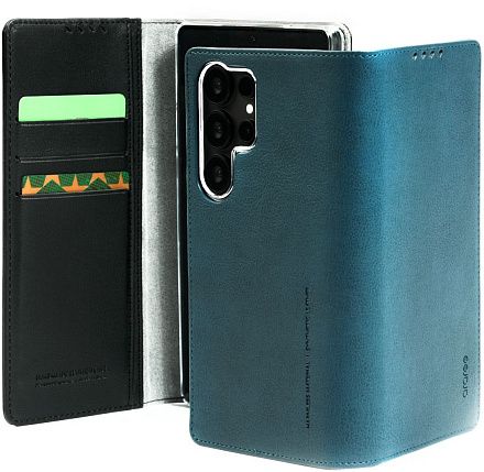 Чехол Araree Mustang Diary для Galaxy для Galaxy S25 Ultra кожа черный Фото 2