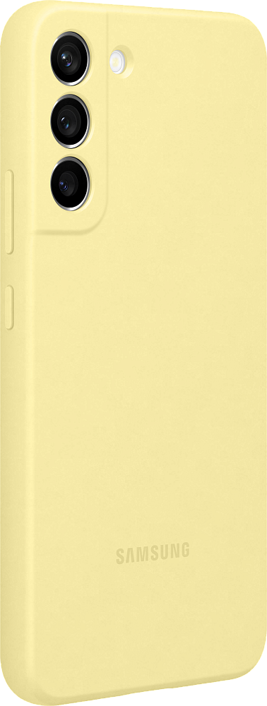 Чехол Samsung Silicone Cover для Galaxy S22+ сливочно-желтый EF-PS906TYEGRU Silicone Cover для Galaxy S22+ сливочно-желтый - фото 3