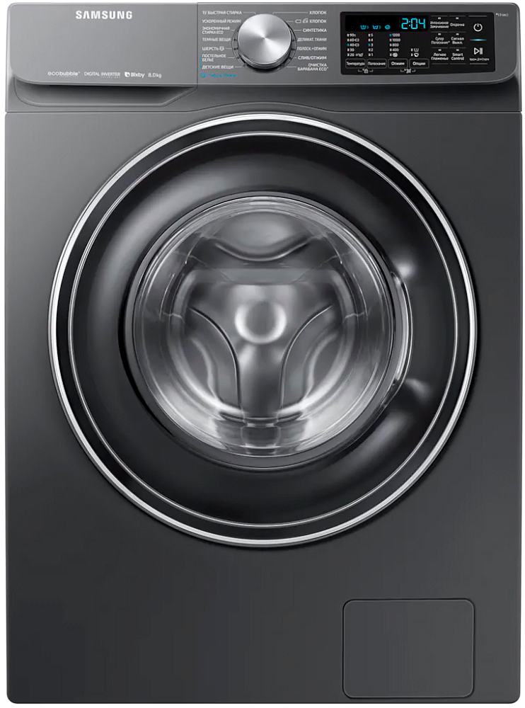 Стиральная машина Samsung WW80R62LVEXDLP серый