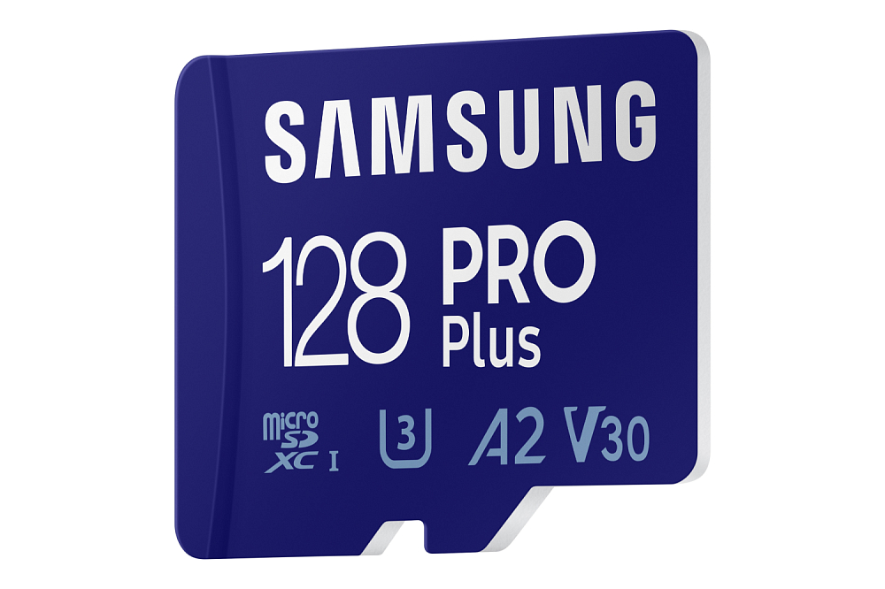Карта памяти Samsung MicroSDXC PRO Plus 128 ГБ MB-MD128KA/CN, цвет синий MB-MD128KA/CN - фото 3