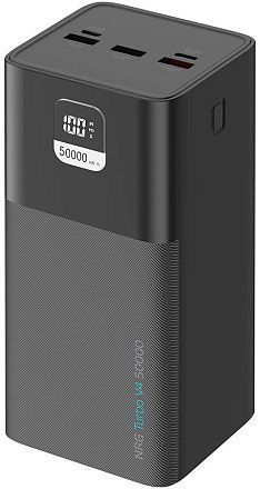 Внешний аккумулятор Deppa NRG Turbo V4 50000 mAh черный