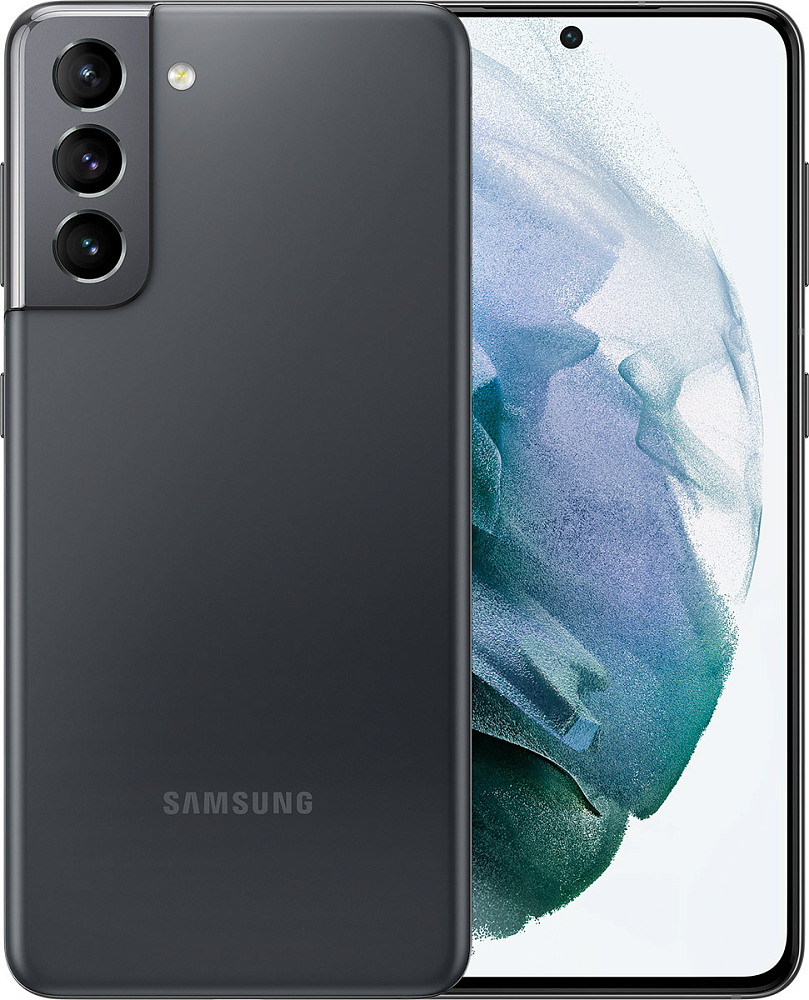 

Смартфон Samsung, Серый, Galaxy S21 5G 256 ГБ серый фантом
