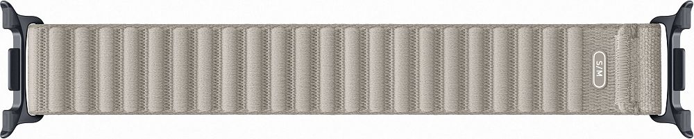Ремешок Samsung Galaxy Watch9|Galaxy Watch8|Galaxy Watch8 Classic Fabric Band, 20 мм, S/M светло-коричневый
