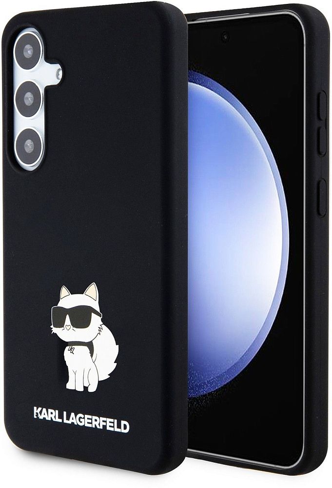 

Чехол Karl Lagerfeld NFT Choupette для Galaxy S24+ черный, NFT Choupette для Galaxy S24+ черный