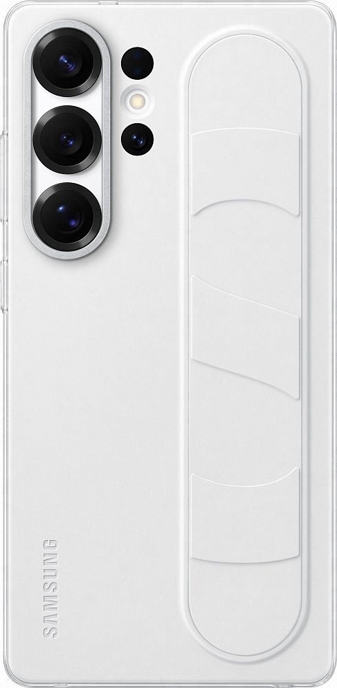 

Чехол Samsung Standing Grip Case Galaxy S25 Ultra белый, Standing Grip Case Galaxy S25 Ultra белый