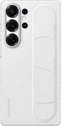 Чехол Samsung Standing Grip Case Galaxy S25 Ultra белый