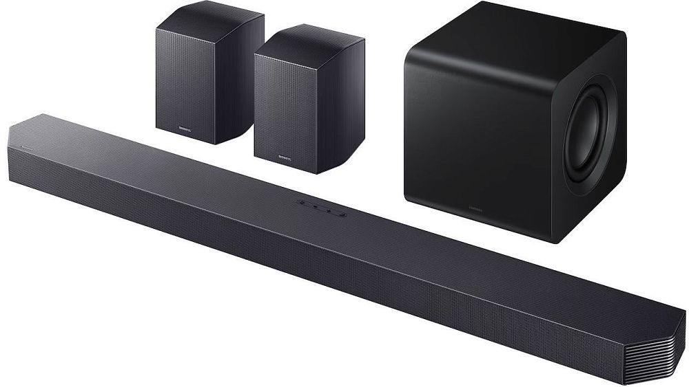 Акустическая система Samsung Q930H Q-series 9.1.4 Soundbar with Subwoofer & Rear Speakers черный