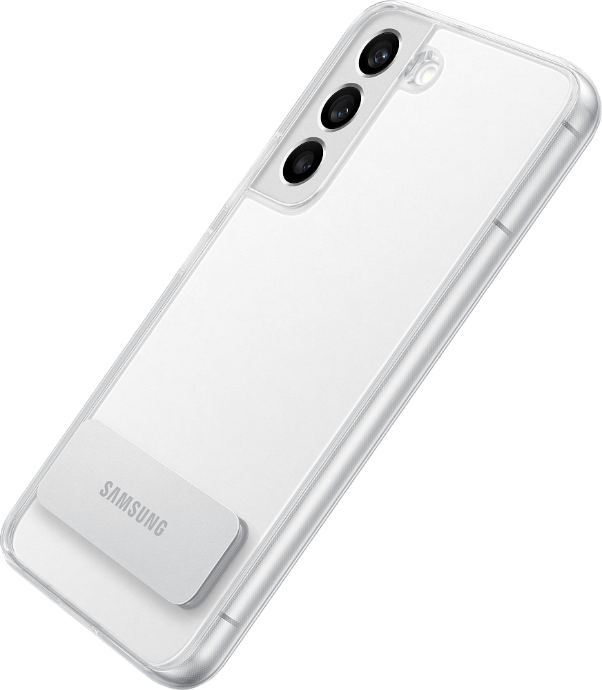 Чехол Samsung Clear Standing Cover для Galaxy S22 Прозрачный прозрачный EF-JS901CTEGRU - фото 9