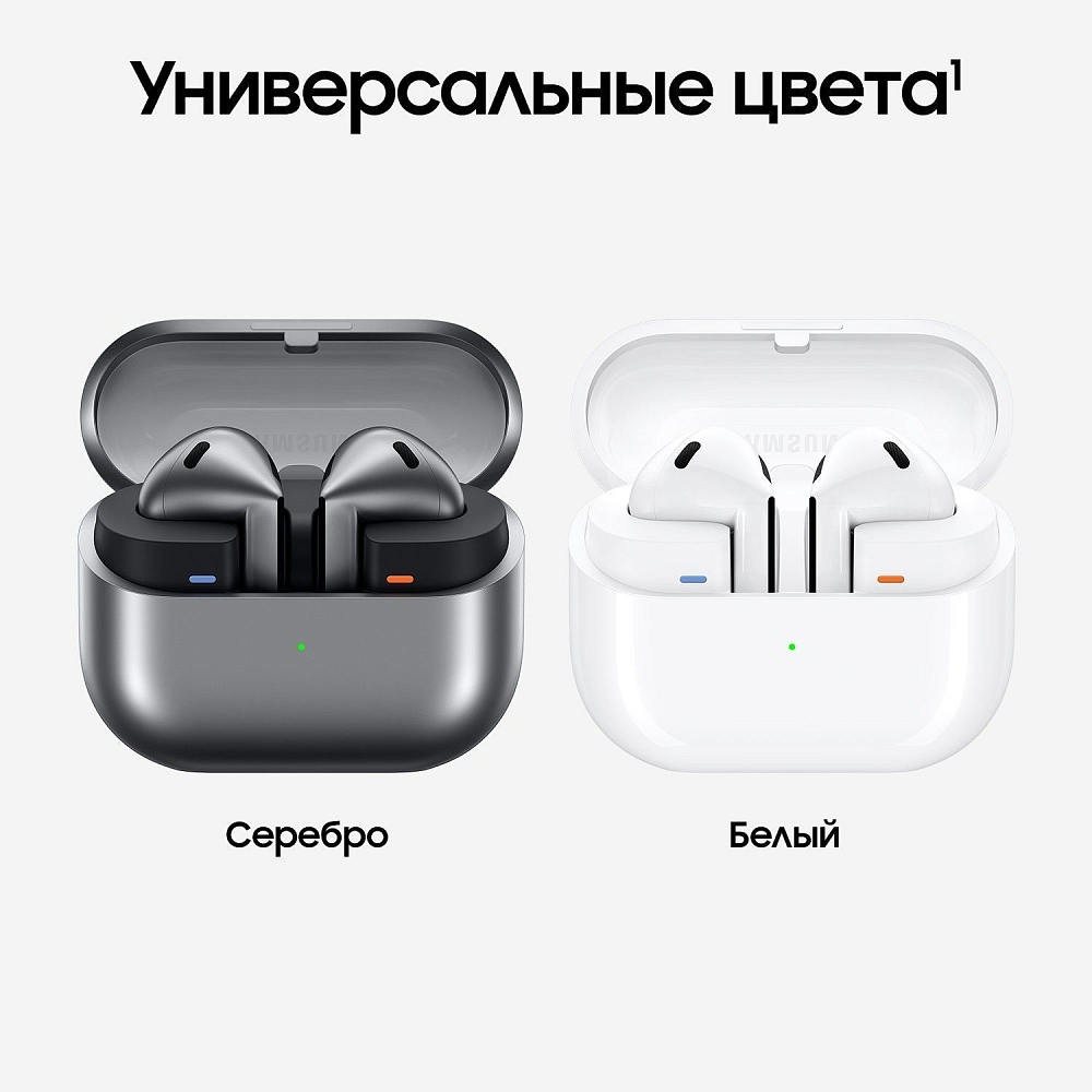 Беспроводные наушники Samsung Беспроводные наушники Samsung Galaxy Buds3 Серебро фото 9