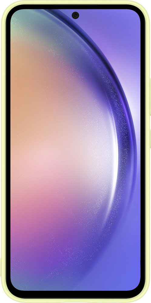 Чехол Samsung Silicone Case A54 лайм EF-PA546TGEGRU - фото 4