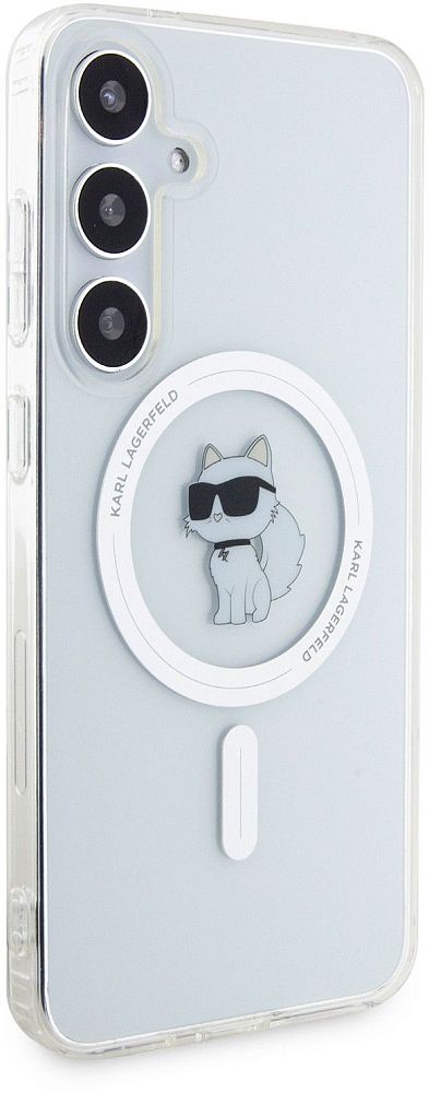 Чехол Karl Lagerfeld NFT Choupette MagSafe для Galaxy S24+ прозрачный фото 2