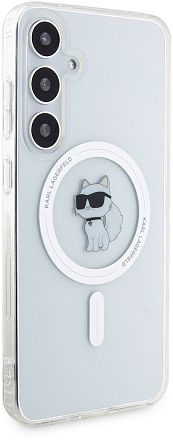 Чехол Karl Lagerfeld NFT Choupette MagSafe для Galaxy S24+ прозрачный Фото 2