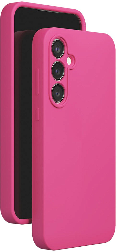 Чехол VLP Aster Case для Galaxy A55, силикон розовый 1057063 - фото 2