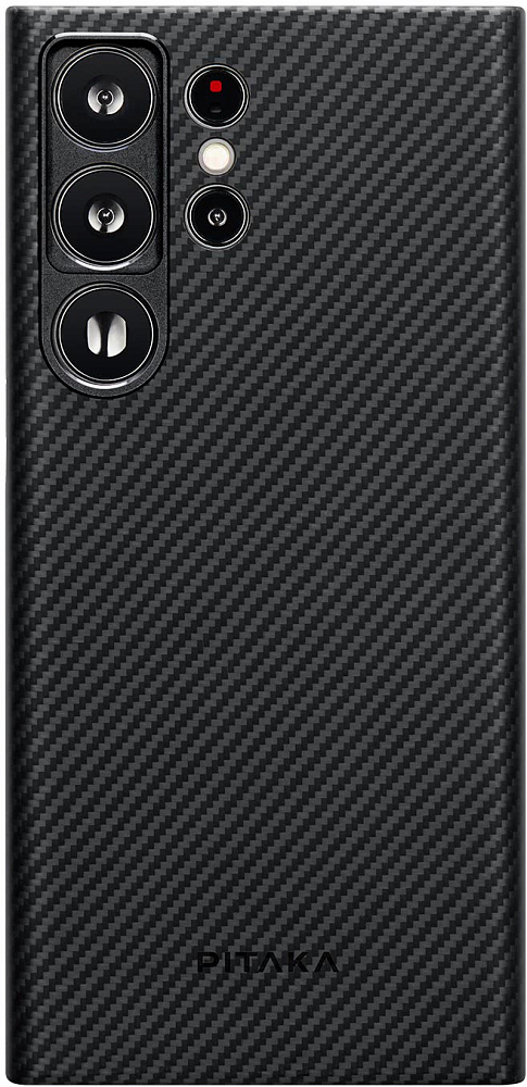 Чехол Pitaka MagEZ 3 Case для Galaxy S23 Ultra, кевлар черный