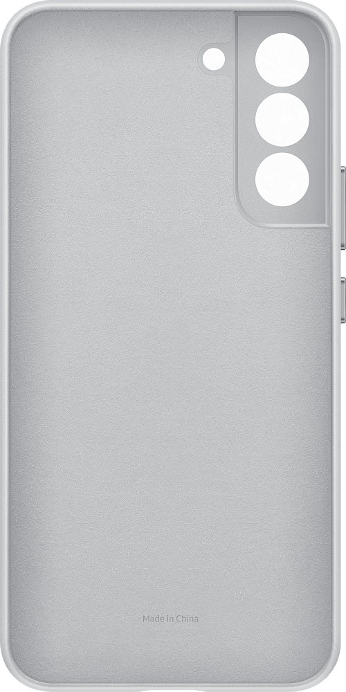 Чехол Samsung Leather Cover для Galaxy S22+ cветло-серый EF-VS906LJEGRU, цвет светло серый Leather Cover для Galaxy S22+ cветло-серый - фото 5