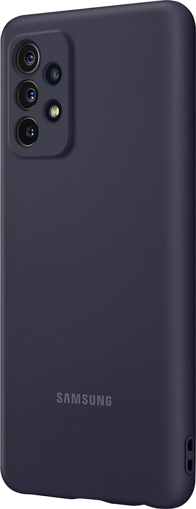 Чехол Samsung Silicone Cover для Galaxy A72 черный EF-PA725TBEGRU - фото 4